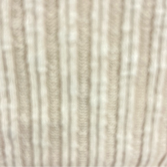 Others Follow cute ruffle cream stripe crop top tank top. Size small - Picture 5 of 8